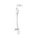 Sistem de dus Tres OVER-WALL 19031205 cu baterie cromata 19031205 foto 1