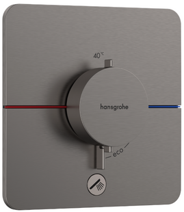 Термостат скрытого монтажа Hansgrohe ShowerSelect Comfort Q HighFlow на 1 функцию, Brushed Black Chrome (15589340) 15589340 фото