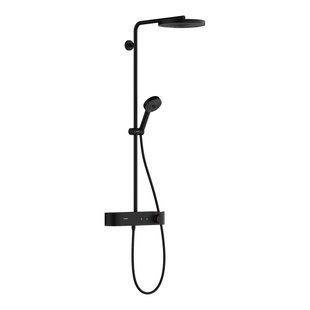Sistem de dus Hansgrohe Pulsify Showerpipe 260 1jet 400 Matt Black 24220670 24220670 foto