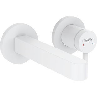 Baterie de lavoar Hansgrohe Finoris de perete, alb mat (76051700) 76051700 foto