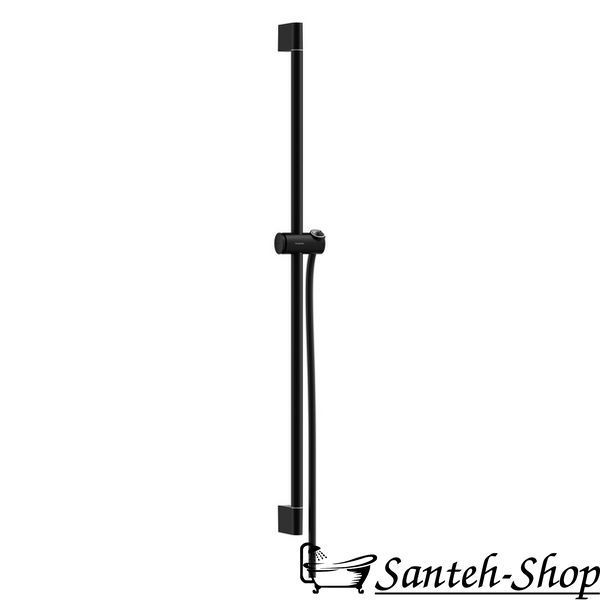 Bară de duș Hansgrohe Pulsify S 90 cm cu furtun de 160 cm, negru mat (24401670) 24401670 foto