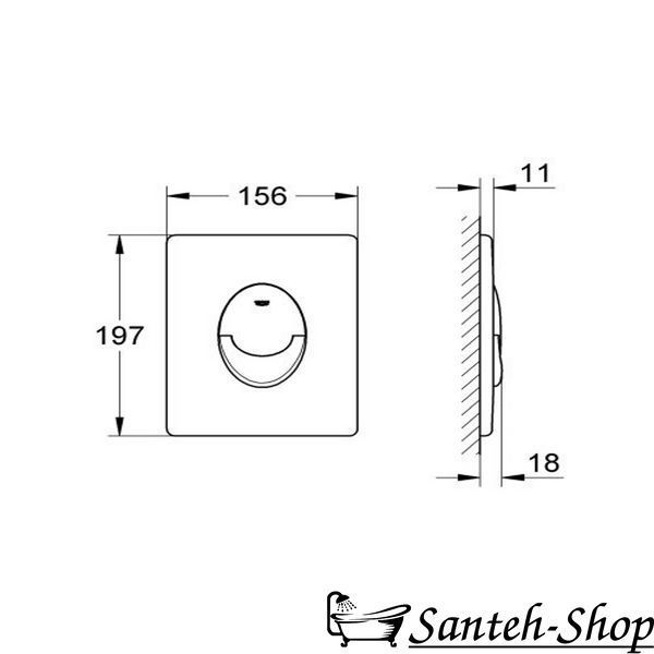 Cheie de instalare GROHE SKATE negru 38505KF0 38505KF0 foto