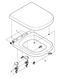 Scaun de toaletă, Grohe Euro Ceramic Softclose (39330001) 39330001 foto 3