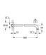 Душевой кронштейн 380 мм Grohe Rainshower (28361000) 28361000 фото 2