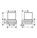 Стакан для зубных щеток Hansgrohe AddStoris 41749670 41749670 фото 3