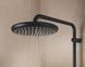 Sistem de duș Grohe Tempesta System 250 Cube, montat pe perete cu termostat pentru baie, negru mat (266912431) 266912431 foto 8
