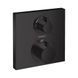 Baterie termostatica Hansgrohe Ecostat Square Matt Black (15714670) 15714670 foto 1