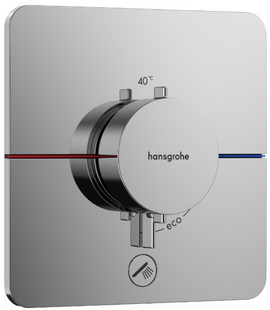 Термостат скрытого монтажа Hansgrohe ShowerSelect Comfort Q HighFlow на 1 функцию, Chrome (15589000) 15589000 фото