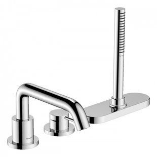 Baterie pentru cada cu 3 orificii Hansgrohe Tecturis S (73447000) 73447000 foto