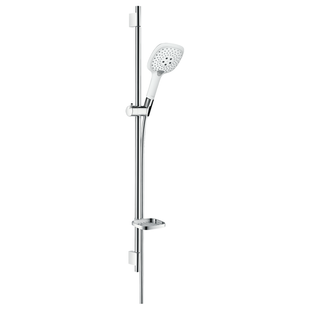 Душевой набор Hansgrohe 27857400 Raindance Select E 150 Unica S Puro 90, белый/хром 27857400 фото