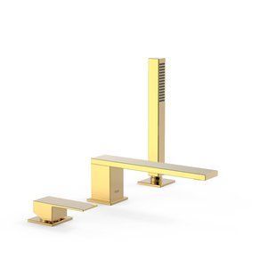Baterie de cada Tres CUADRO cu trei orificii Gold 24K 00616105OR foto