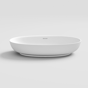 Умывальник VOLLE 1340.005100, 65*40*15,2 см накладной каменный Solid surface 1340.005100 фото