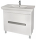 Dulap de baie suspendat AQUARODOS BOSTON 95 cu lavoar, alb, 850x955x475 mm BOSTON 95 foto 3