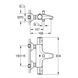 Термостат для ванны Grohe 34567000 GROHTHERM 800 1/2 настенный монтаж 34567000 фото 2