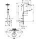 Душевая система Hansgrohe Croma Select S 280 1jet Showerpipe с термостатом, brushed black chrome (26890340) 26890340 фото 3