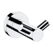C&acirc;rligul dublu pentru prosoape Omnires Modern Project MP60120CR crom lustruit MP60120GR foto