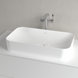 Lavoar de blat Villeroy & Boch Finion 414361R1, 600 x 350 x 115 mm, fără preaplin, alb alpin CeramicPlus 414361R1 foto 11