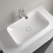Lavoar de blat Villeroy & Boch Finion 414361R1, 600 x 350 x 115 mm, fără preaplin, alb alpin CeramicPlus 414361R1 foto 10