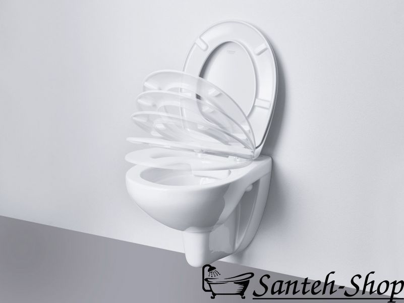 Крышка напольного унитаза Grohe BAU Ceramic, белый (39493000) 39493000 фото