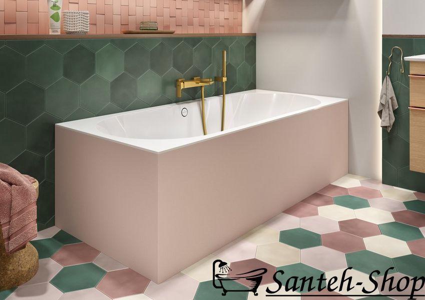 Cada Villeroy & Boch Oberon 2.0 UBQ180OBR2V-01 albă 1800 x 800 mm Quaryl&reg; UBQ180OBR2DV-01 foto