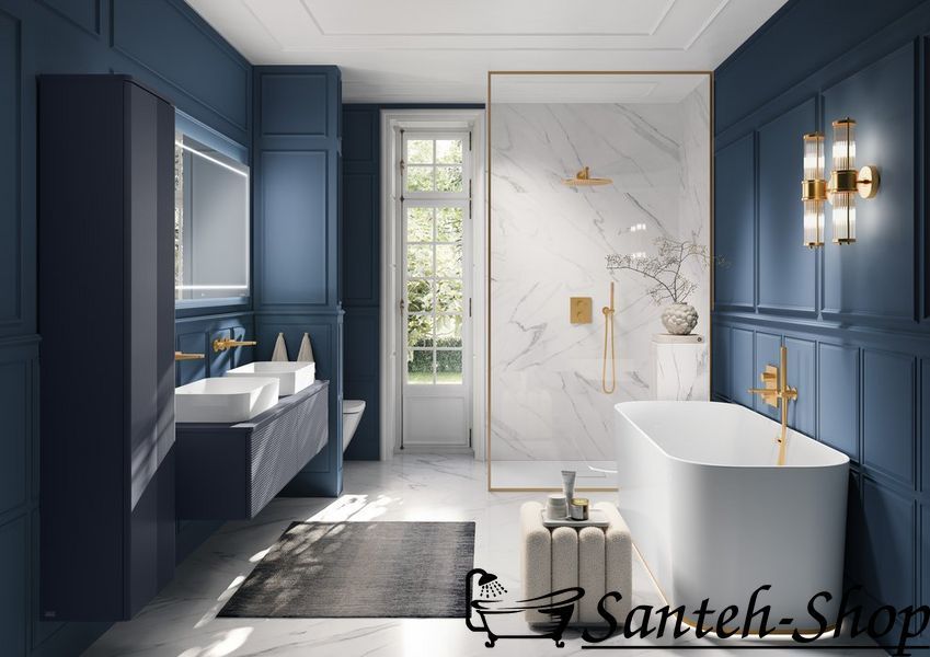 Lavoar de blat Villeroy & Boch Finion 414361R1, 600 x 350 x 115 mm, fără preaplin, alb alpin CeramicPlus 414361R1 foto