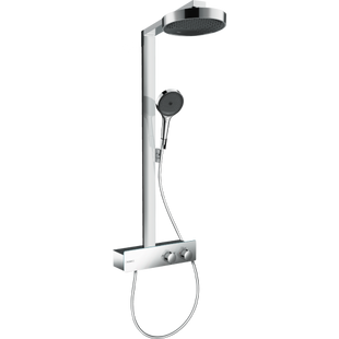 Sistem de dus cu termostat Hansgrohe Rainfinity Showerpipes 28742000 foto