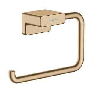 Suport h&acirc;rtie igienică Hansgrohe Addstoris 41771140 bronz mat 41771140 foto