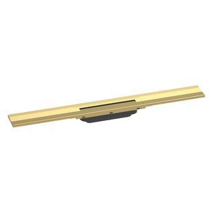 Верхняя часть Hansgrohe RainDrain Flex для душевого трапа (пристенный) 700 мм, Polished Gold Optic (56050990) 56050990 фото