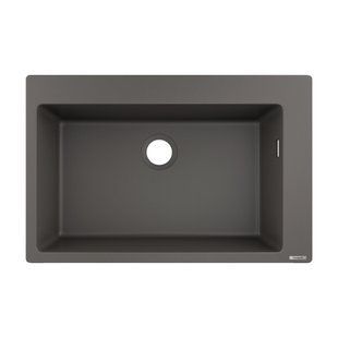 Кухонная мойка Hansgrohe S51 S510-F660 Built-in sink 770х510, stonegrey (43313290) 43313290 фото
