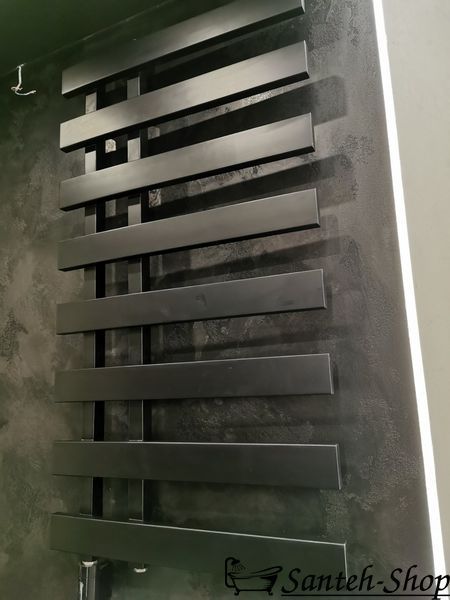 Полотенцесушитель GENESIS Split 1000x500 9005 черный мат Split 1000x500 9005 фото