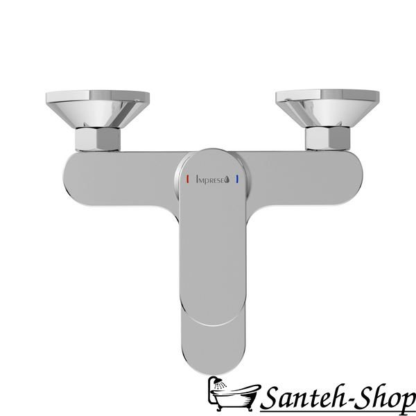 Baterie cadă IMPRESE PLESNA f03211201AB cromată f03211201AB foto
