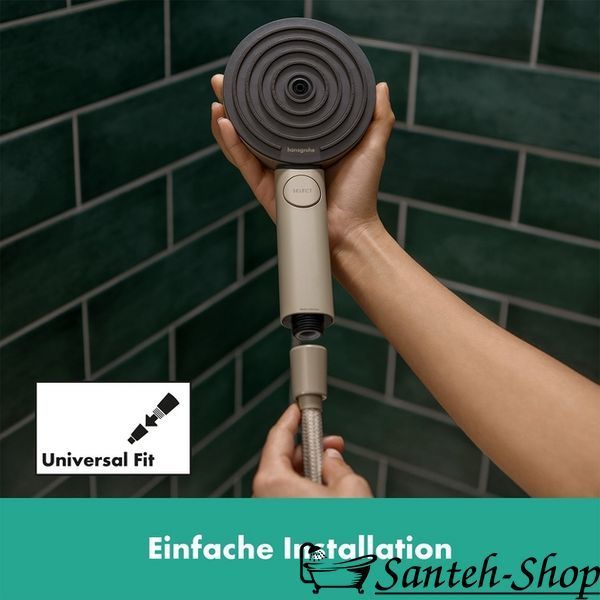 Ручной душ Hansgrohe Pulsify Planet Edition Select Relaxation 105 3je EcoSmart+, Sand (26077210) 26077210 фото