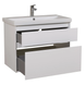 Dulap de baie suspendat AQUARODOS ELITE 100 cu lavoar, 630x1000x450 cm, alb ELITE 100 foto 3