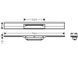 Scurgere de duș Hansgrohe RainDrain Flex Top cu montare pe perete 700 mm, finisaj auriu lucios (56050990) 56050990 foto 2