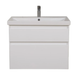 Dulap de baie suspendat AQUARODOS ELITE 100 cu lavoar, 630x1000x450 cm, alb ELITE 100 foto 4