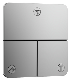 Переключатель Hansgrohe ShowerSelect Comfort Q на 3 функции, Chrome (15587000) 15587000 фото