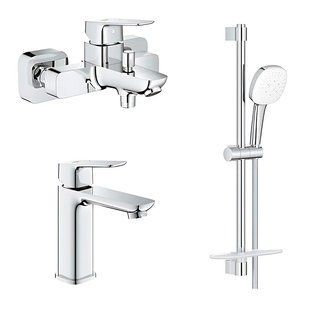 Set baterii de cadă GROHE CUBEO UA125246M (1018130000+1017550000+27929003) UA125246M foto