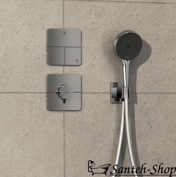 Переключатель Hansgrohe ShowerSelect Comfort Q на 3 функции, Chrome (15587000) 15587000 фото