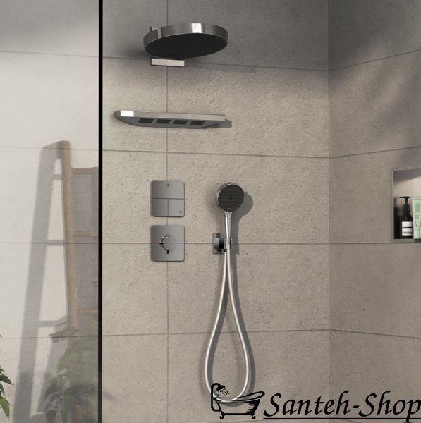 Переключатель Hansgrohe ShowerSelect Comfort Q на 3 функции, Chrome (15587000) 15587000 фото