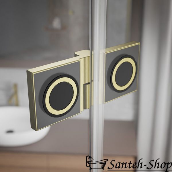 Душевая кабина Radaway ESSENZA PRO BRUSHED GOLD KDJ 10097090-99-01L + 10098090-01-01 10097090-99-01L + 10098090-01-01 фото