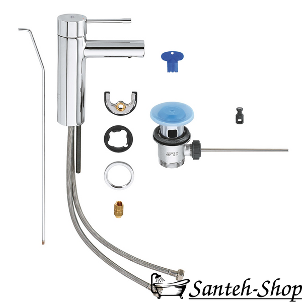 GROHE ESSENCE Noua baterie pentru lavoar 32898001 monocomandă 32898001 foto