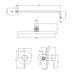 Sistem de duș Omnires Y SYSY36CPB Brushed Copper SYSY36CPB foto 2