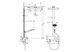 Душевая система с термостатом Hansgrohe Rainfinity Showerpipe 360 26853000 фото 7