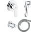 Set de duș igienic GROHE TEMPESTA F UA11104000 cu baterie crom UA11104000 foto 1