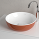 Lavoar de blat Villeroy & Boch Artis 417943BCW8, 430 x 430 x 130 mm, fără preaplin, Rust 417943BCW8 foto 8