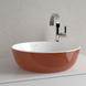 Lavoar de blat Villeroy & Boch Artis 417943BCW8, 430 x 430 x 130 mm, fără preaplin, Rust 417943BCW8 foto 5