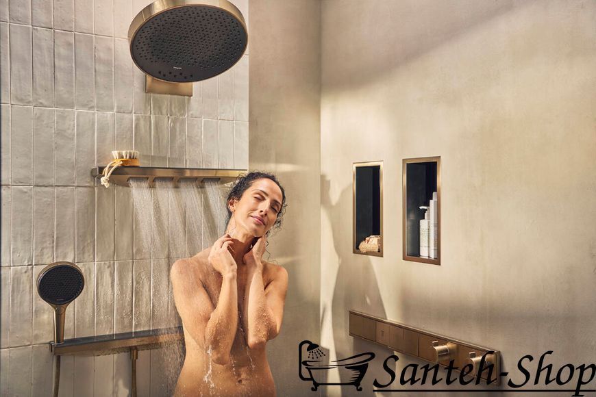 Ручной душ Hansgrohe Rainfinity 26864140 бронза матовый 26864140 фото