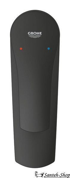 Grohe Eurosmart New S-Size baterie monocomand pentru lavoar, negru mat (324672433) 324672433 foto