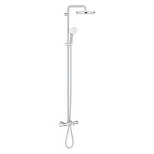 Душевая система с термостатом Grohe Tempesta 250 shower system THM bath 9,5l, хром (26672001) 26672001 фото