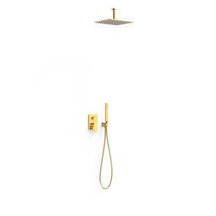 Sistem de duș PROJECT-TRES cu baterie de instalare ascunsă cu Rapid-box Gold 24K 21128003OR foto